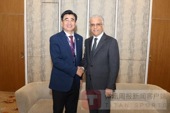 宋凯吉隆坡会晤萨尔曼 力主中国承办U17亚洲杯