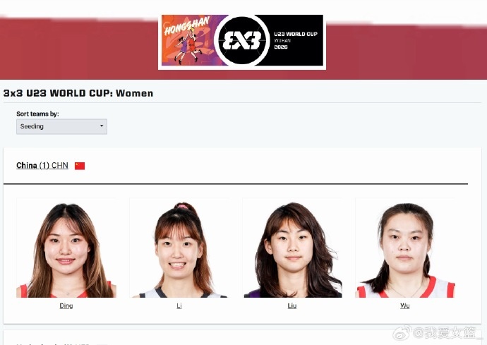 赛事预告 | FIBA3x3U23世界杯落户武汉